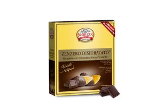 Zenzero Disidratato ricoperto con Cioccolato Extra Fondente